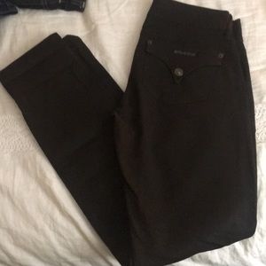 Waxed denim hudson jeans